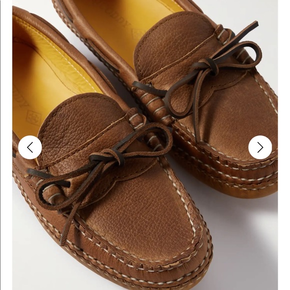 Quoddy Pebble Grain Leather Moccasin - Picture 9 of 9